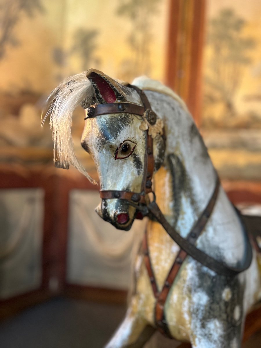 Rocking Horse, Circa 1900, England-photo-1