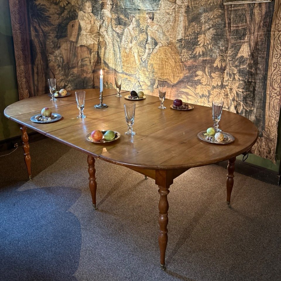 Grande table d'atelier en bois début XXème