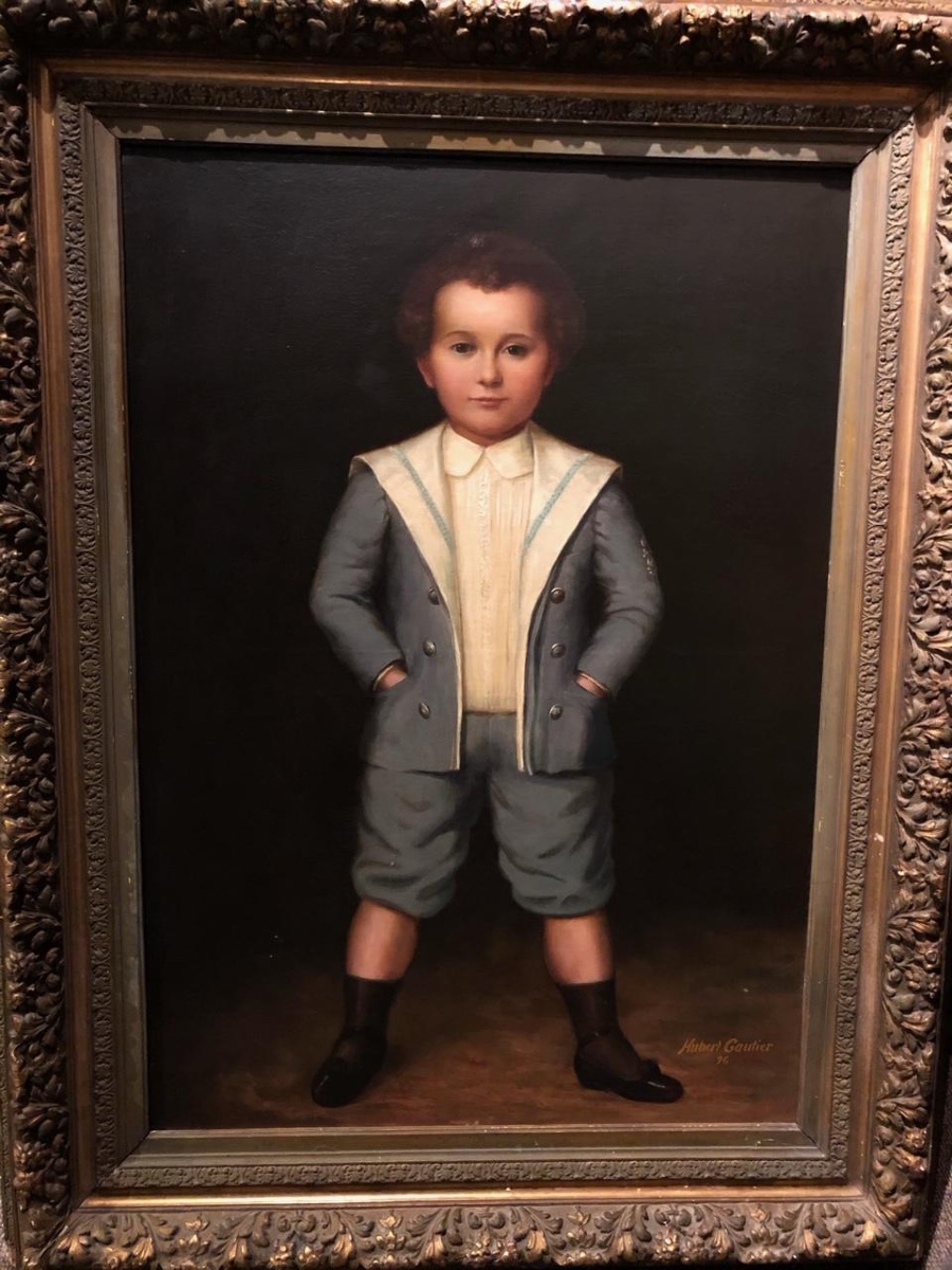  Portrait Of A Cheeky Little Boy