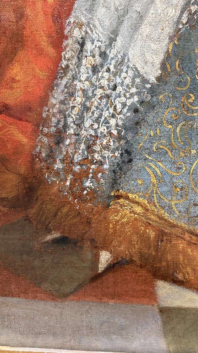 « La Brodeuse », XVIII siècle-photo-2