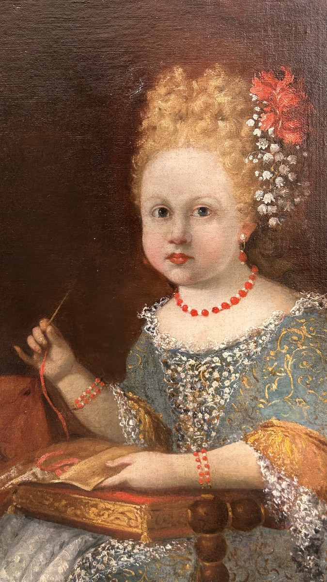 « La Brodeuse », XVIII siècle-photo-5