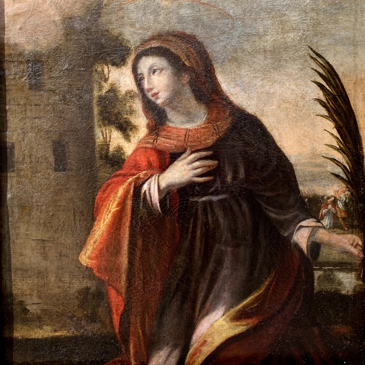 "saint Barbara" 17th Century, Italy