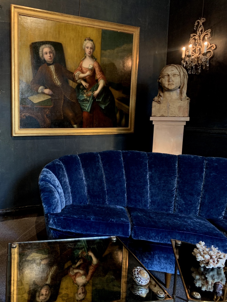 Jeune couple, Ecole autrichienne, fin XVIII siècle-photo-4