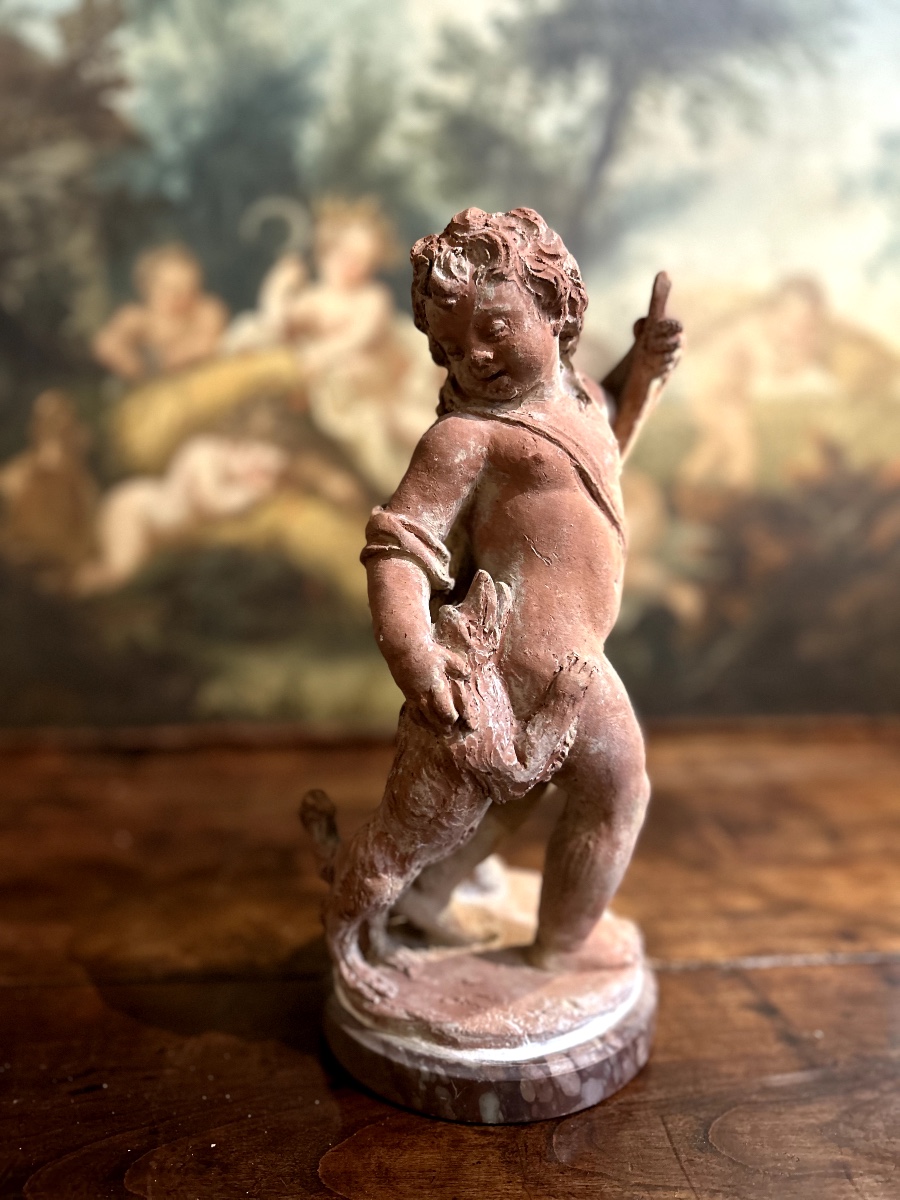 « Allégorie de la fidélité en amour », XVIII siècle-photo-2