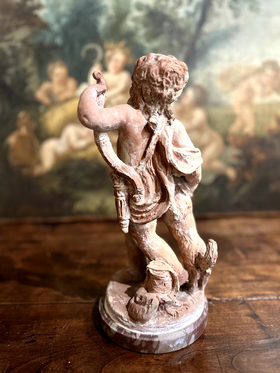 « Allégorie de la fidélité en amour », XVIII siècle-photo-3