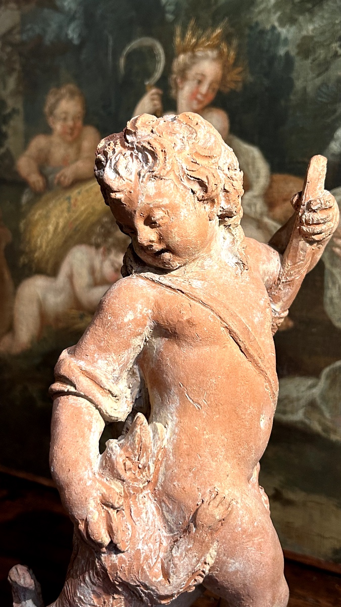 « Allégorie de la fidélité en amour », XVIII siècle-photo-1