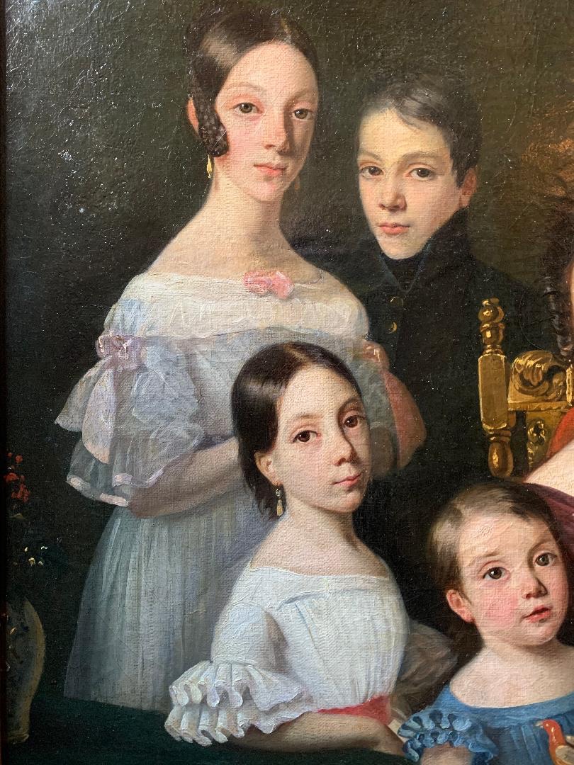 PORTRAIT DE FAMILLE, XIX SIÈCLE-photo-3