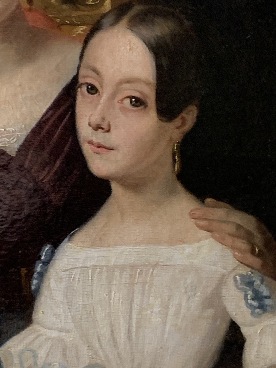 PORTRAIT DE FAMILLE, XIX SIÈCLE-photo-3