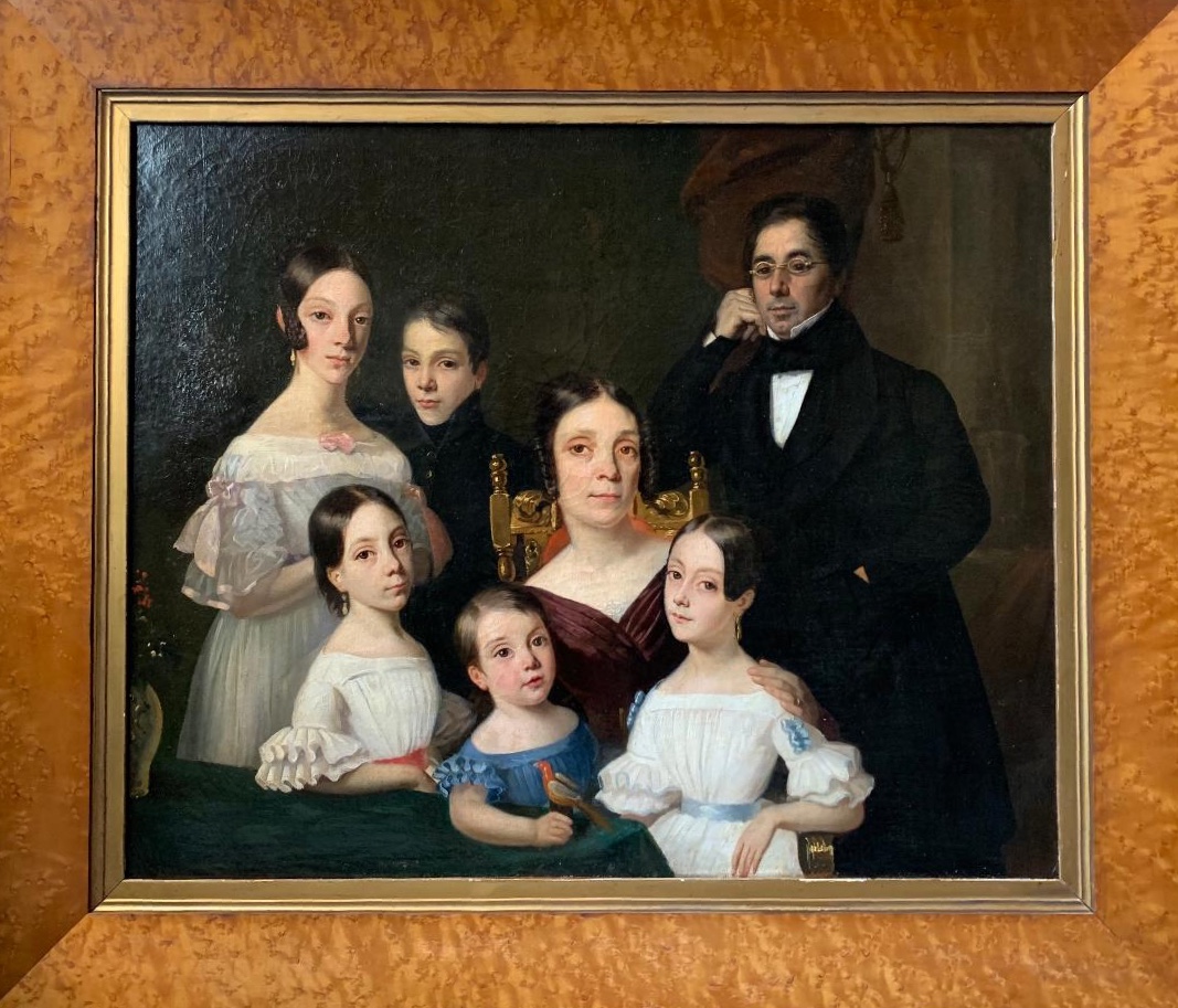 PORTRAIT DE FAMILLE, XIX SIÈCLE