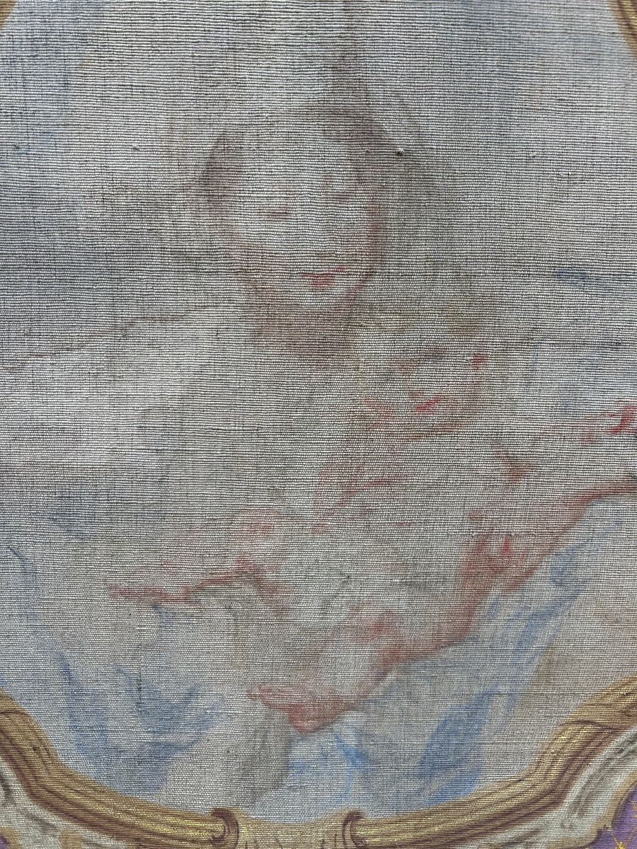 Toile peinte par Mattia Traverso « Sainte Vierge à l’Enfant »-photo-1