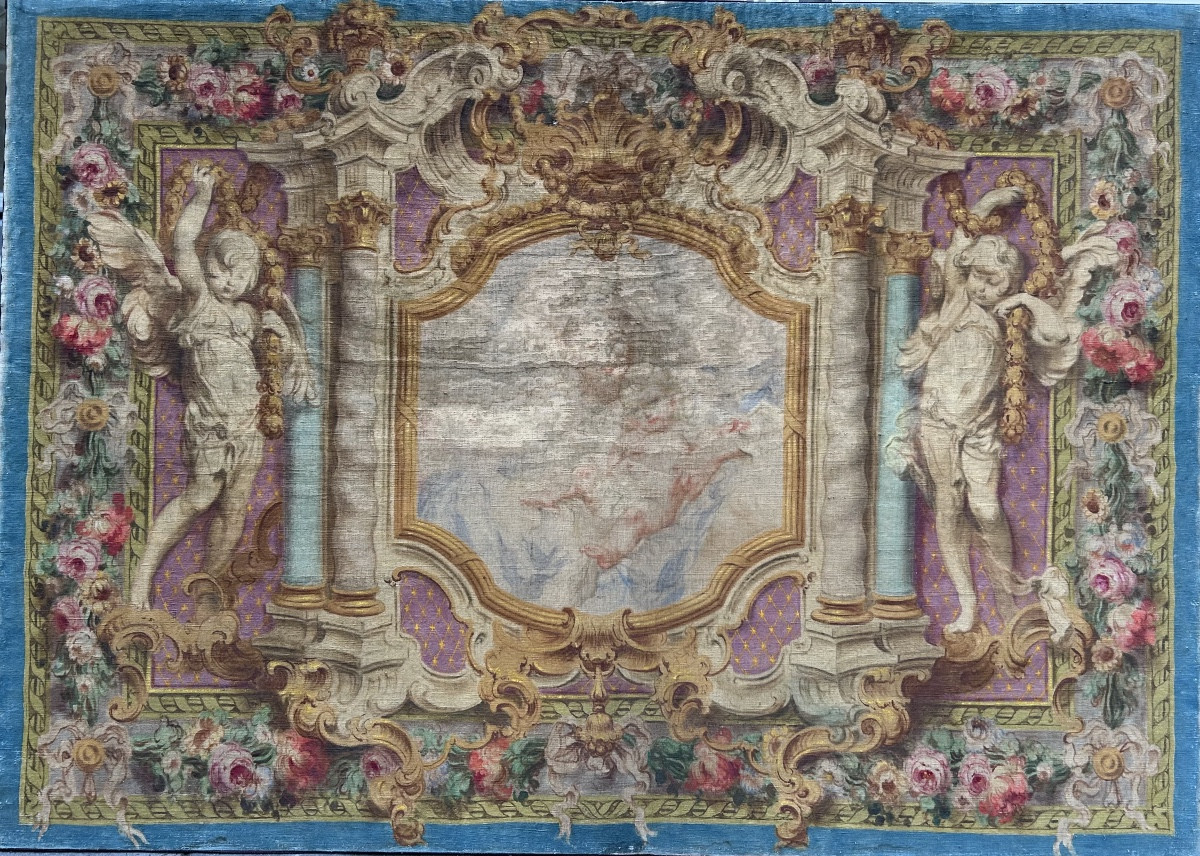 Toile peinte par Mattia Traverso « Sainte Vierge à l’Enfant »