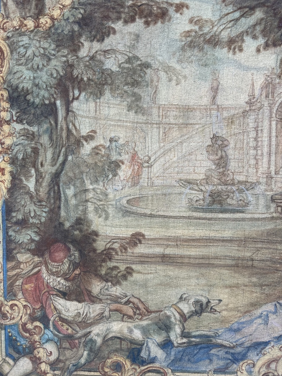 Painting By Mattia Traverso "country Scene"-photo-3