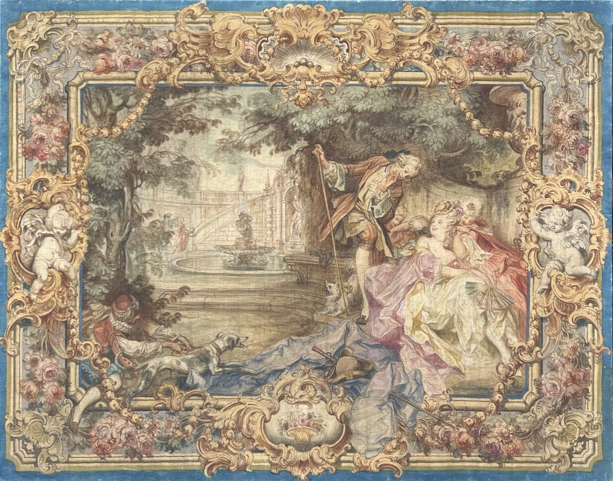 Painting By Mattia Traverso "country Scene"