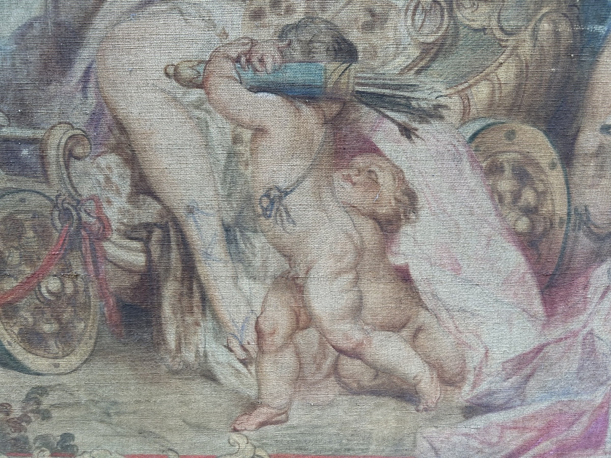 Painting By Mattia Traverso "diana And Her Entourage"-photo-3