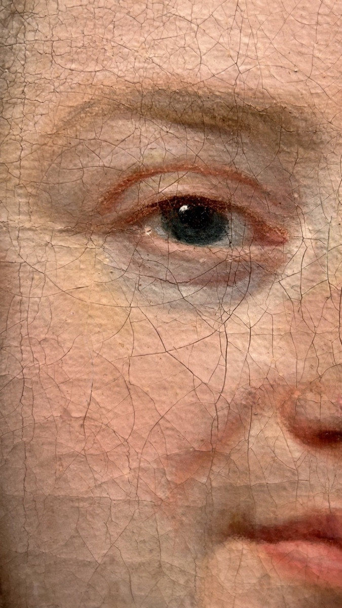 Portrait d’homme en « banyan », attribué à André Bouys (1656-1740)-photo-2