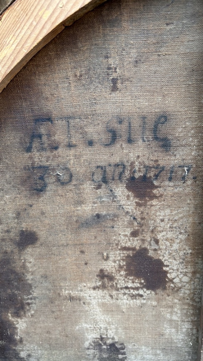 Portrait d’homme en « banyan », attribué à André Bouys (1656-1740)-photo-3