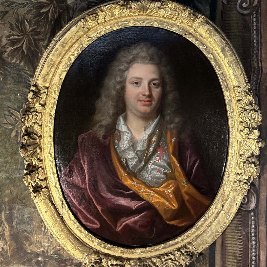 Portrait d’homme en « banyan », attribué à André Bouys (1656-1740)