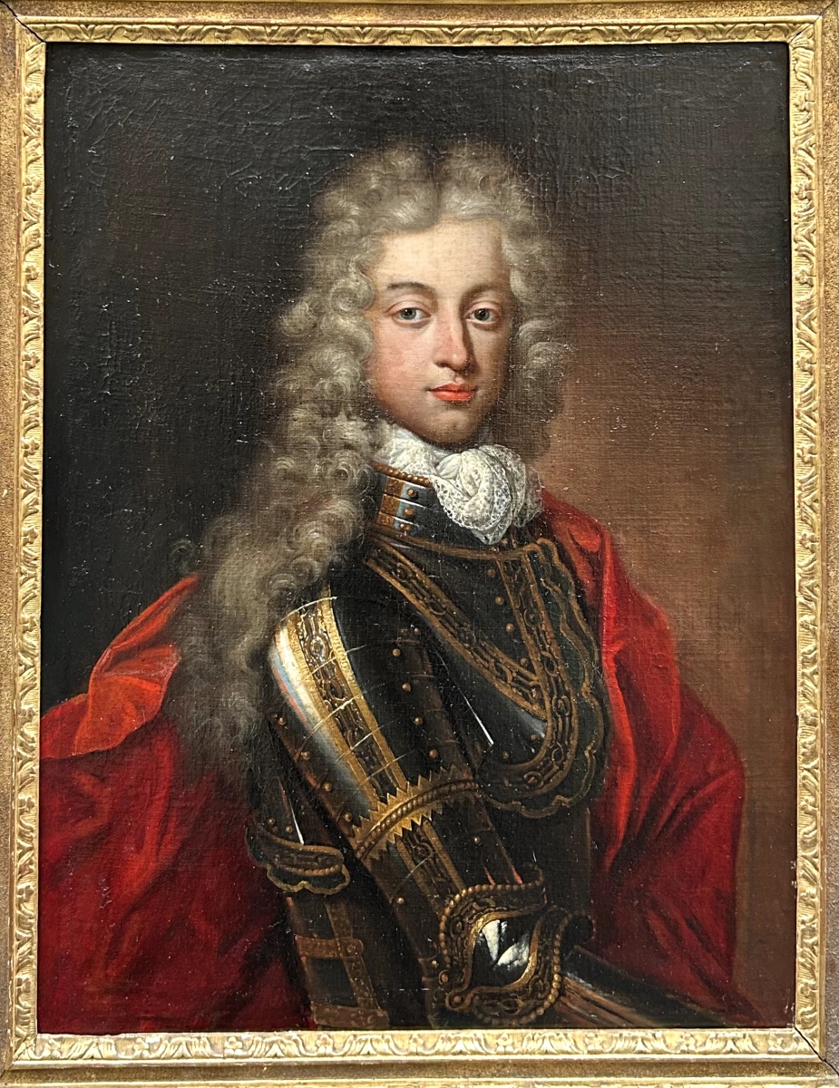 Portrait d’un gentilhomme aristocrate en armure, circa 1690