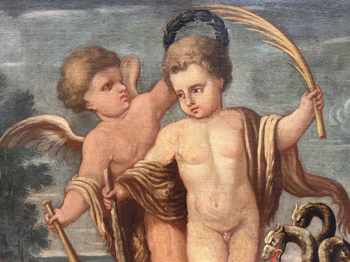 « Allégories », début XVIII siècle " La Victoire"-photo-2