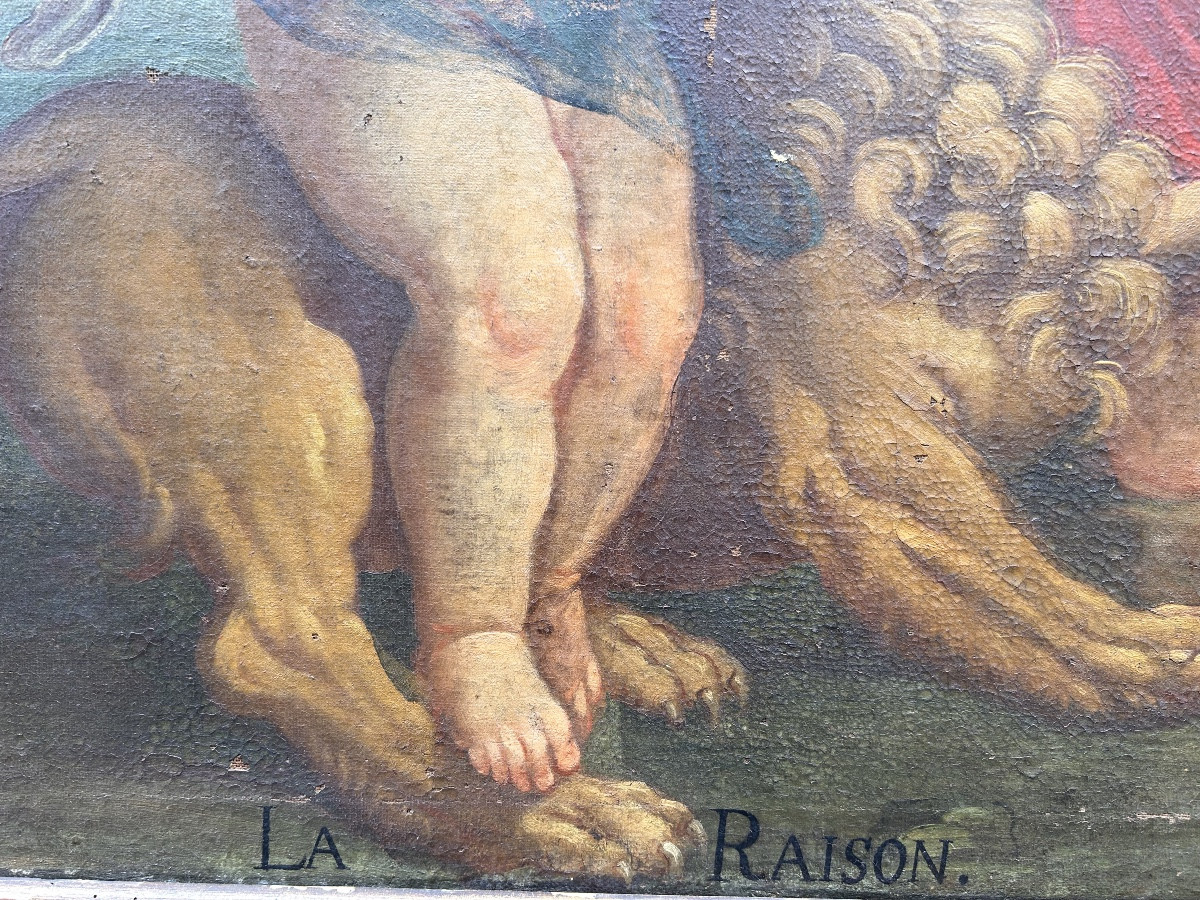 Allegories”, Early 18th Century "la Raison"-photo-3