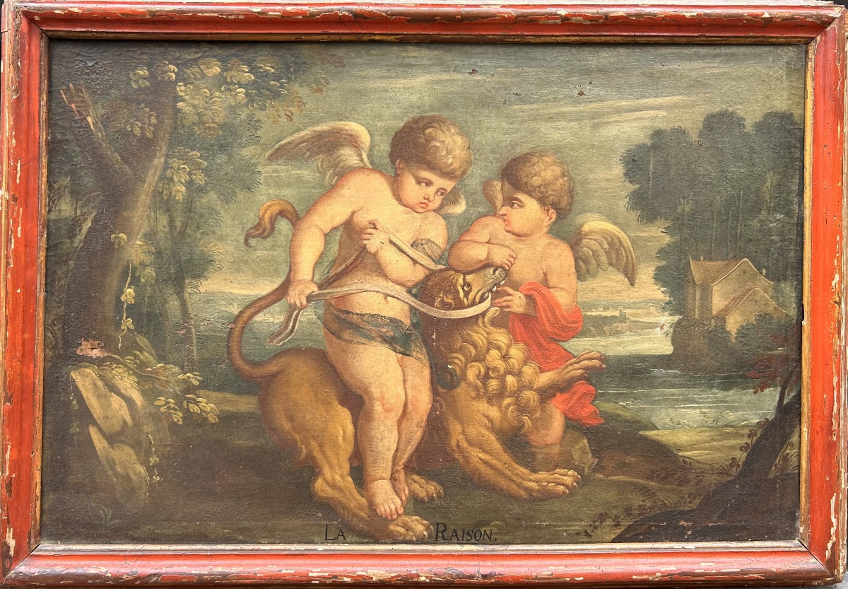Allegories”, Early 18th Century "la Raison"