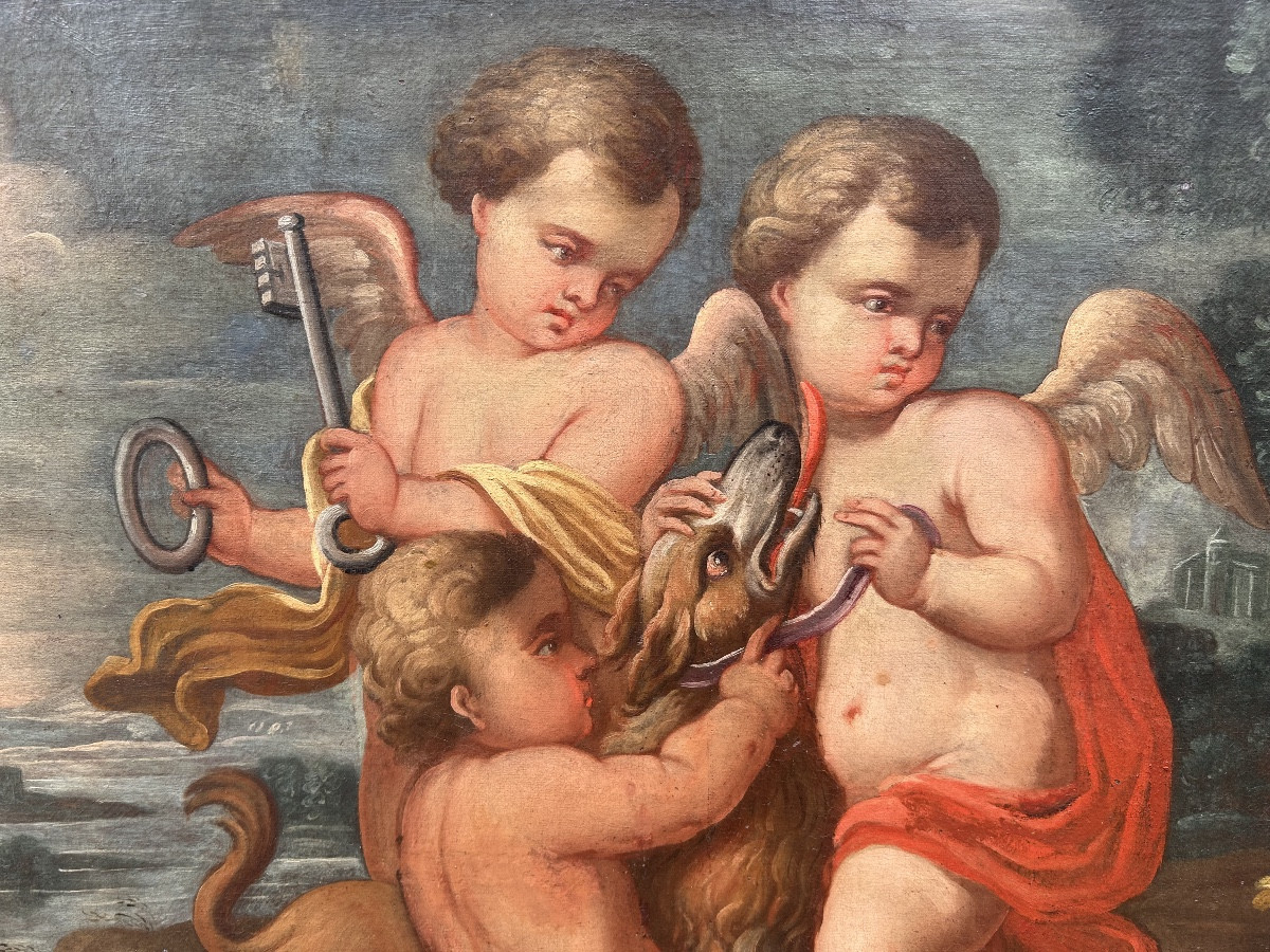 "allegories", Early 18th Century "fidelity"-photo-2