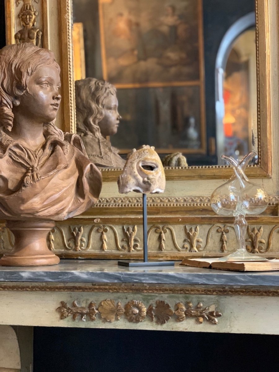 CONSOLE ET TRUMEAU, NÉOCLASSIQUE, DÉBUT XIX SIÈCLE, ITALIE-photo-4
