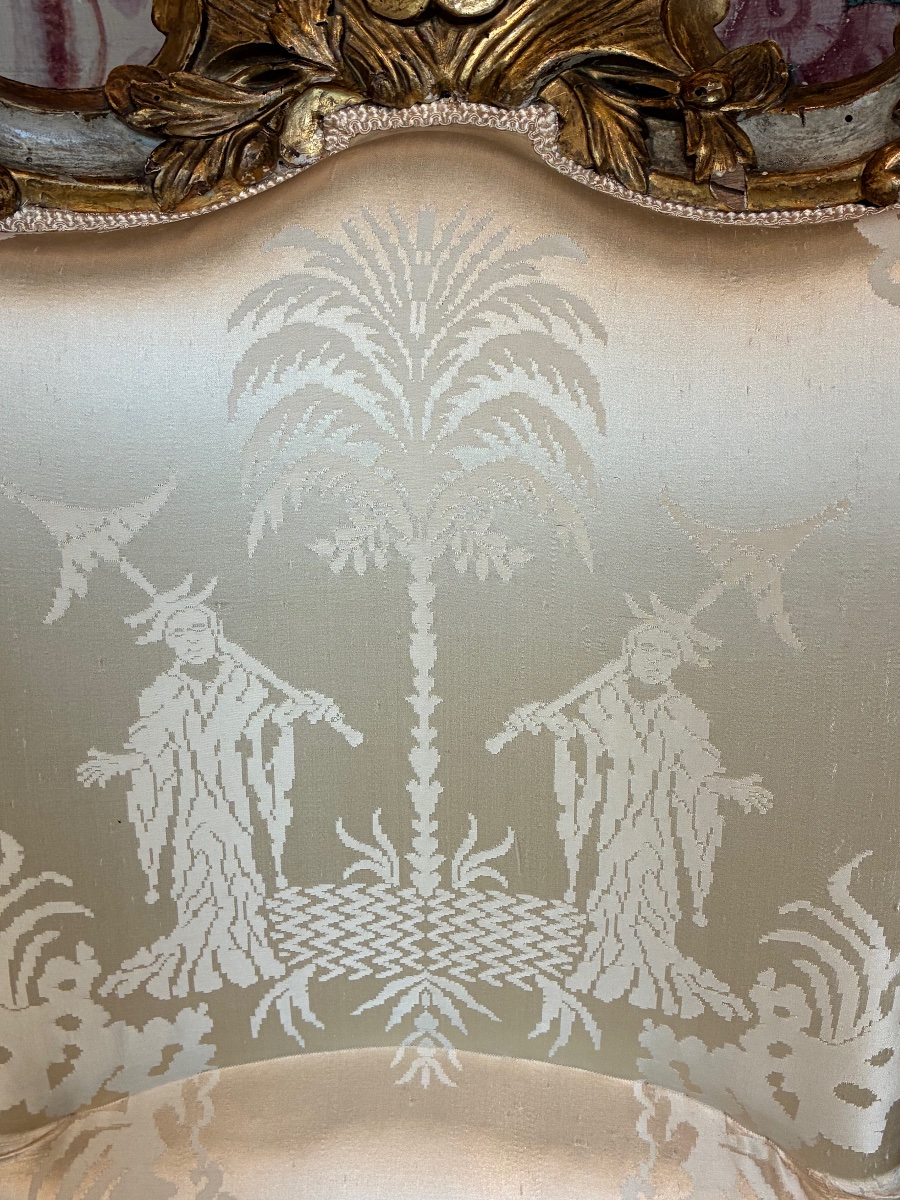 18th-century Venetian Bench Seat-photo-2