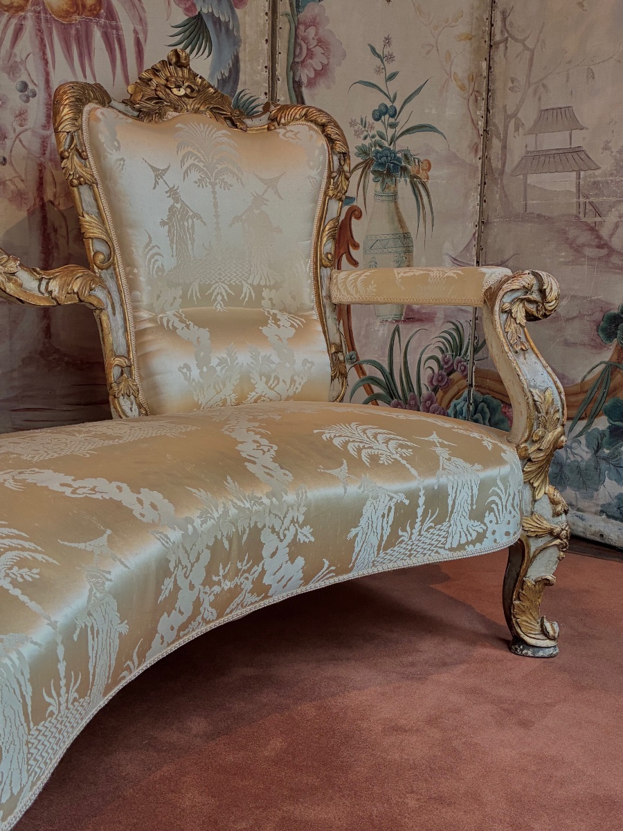 18th-century Venetian Bench Seat-photo-3