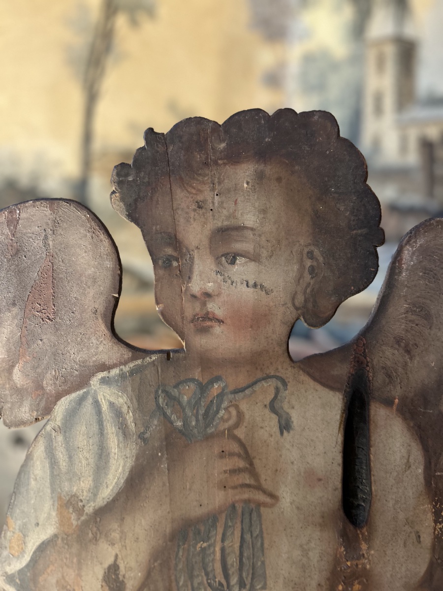 Angel Figurine, Late 18th Century No 2.-photo-3
