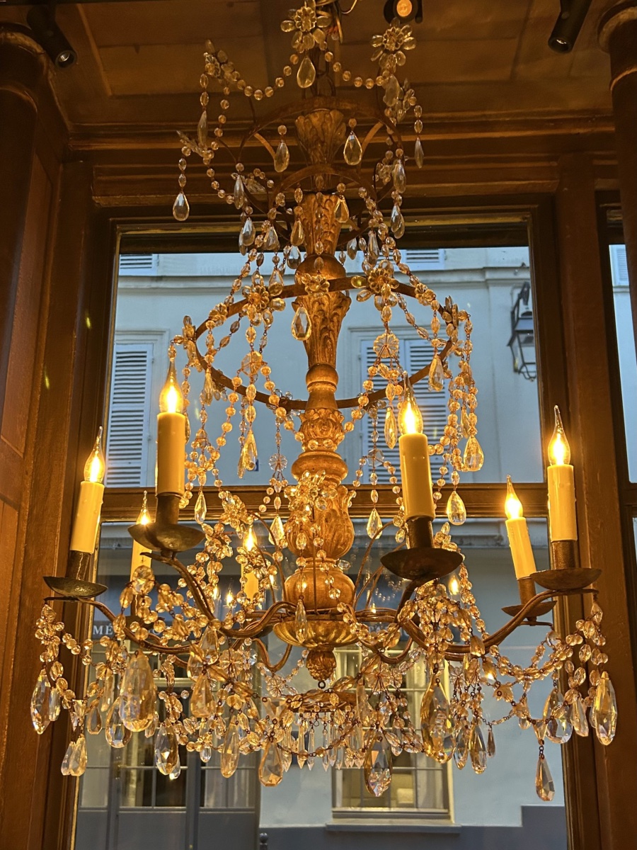 Genoese Chandelier, 18th Century-photo-2