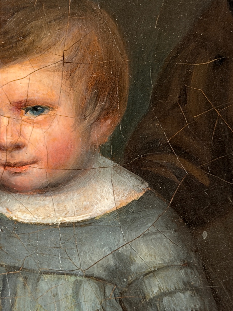 Portrait des enfants de la famille Prévôt Renaud de Saint-Lézin, « Caours peintre du Roy »-photo-6