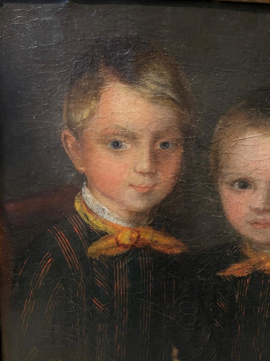 Portrait Of Two Children-photo-2