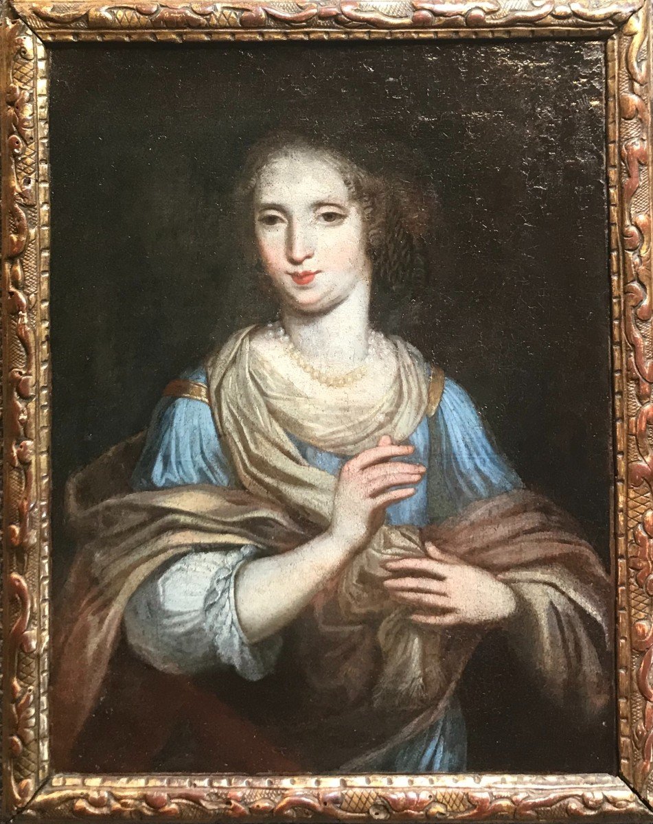 Portrait de femme de qualité, XVII siècle