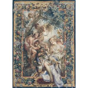 Painting By Mattia Traverso "bacchanal Or Allegory Of Summer"