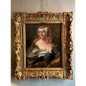 Portrait Of A Lady Of High Social Standing, Venetian School, 18th Century