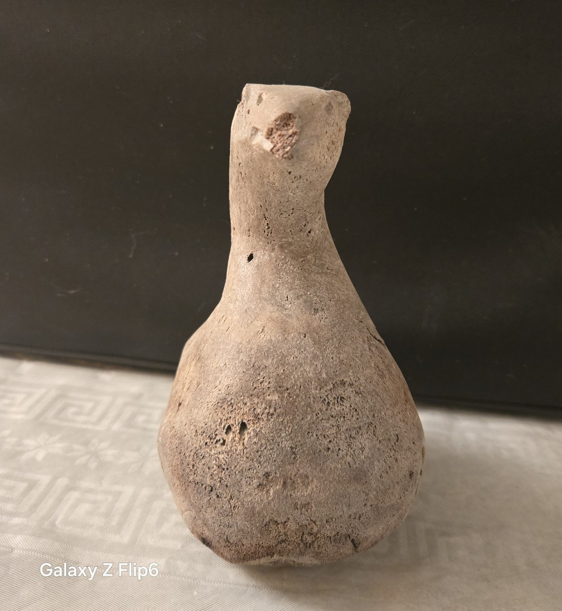 Art Inuit  Os sculpté -photo-3