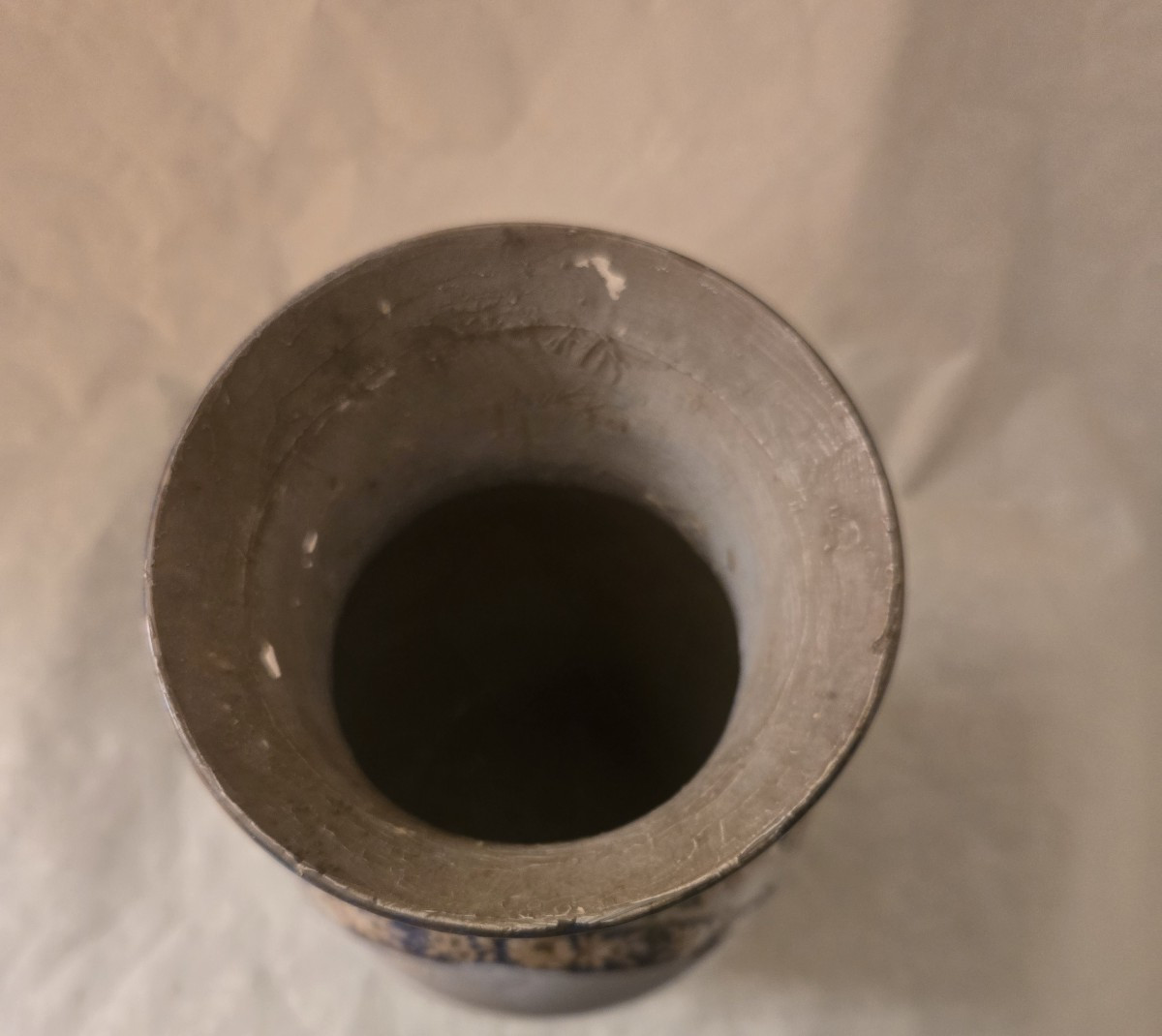 Vase églomisé-photo-3