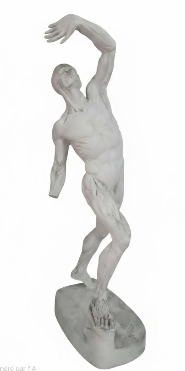Sculpture en plâtre