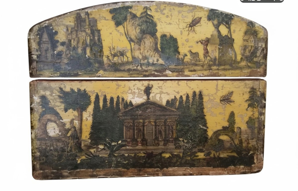 Coffret à perruque en Arte povera-photo-1