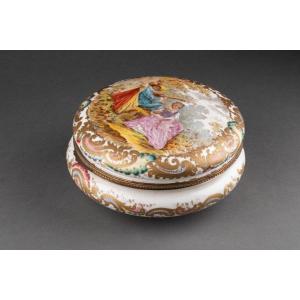 Porcelain Box, 19th Century, France