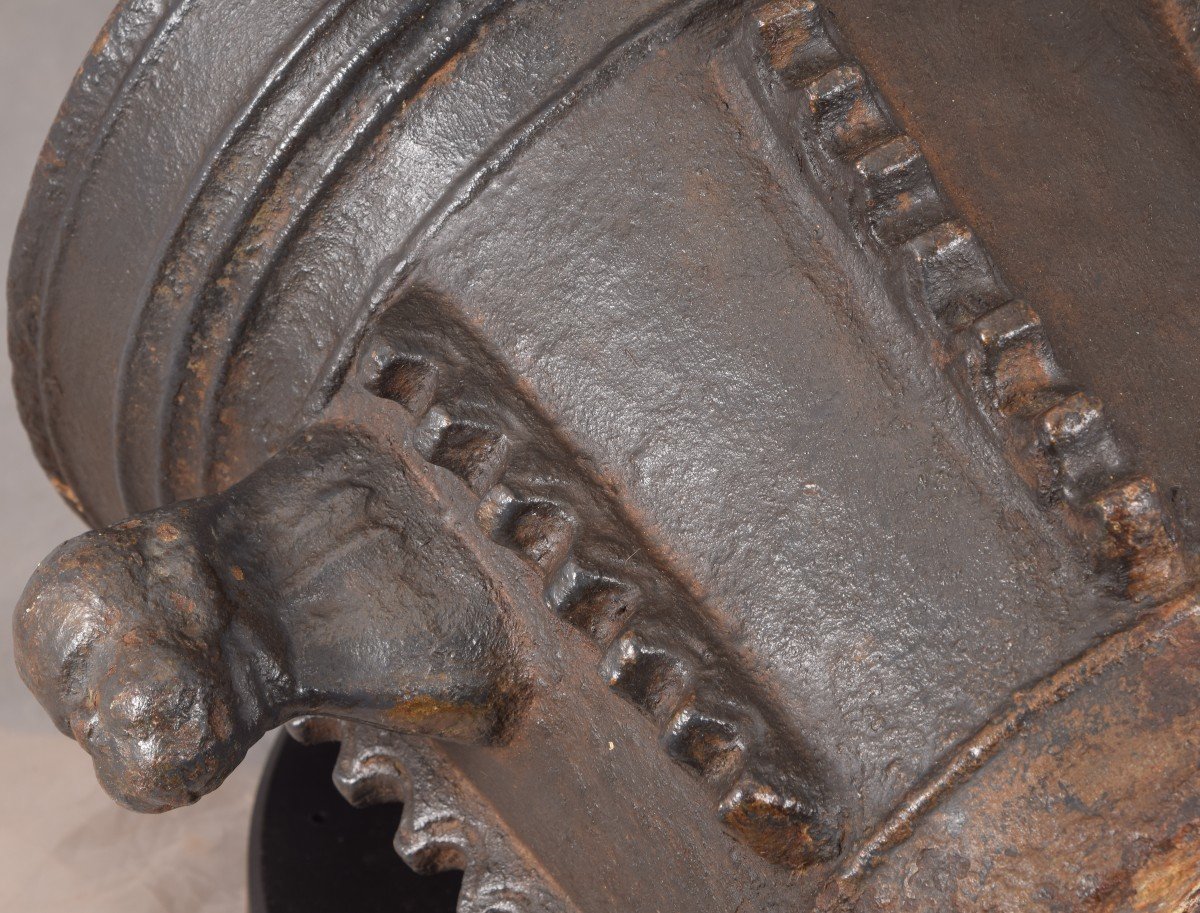 Iron Pharmacy Mortar. 18th-19th Centuries.  -photo-8