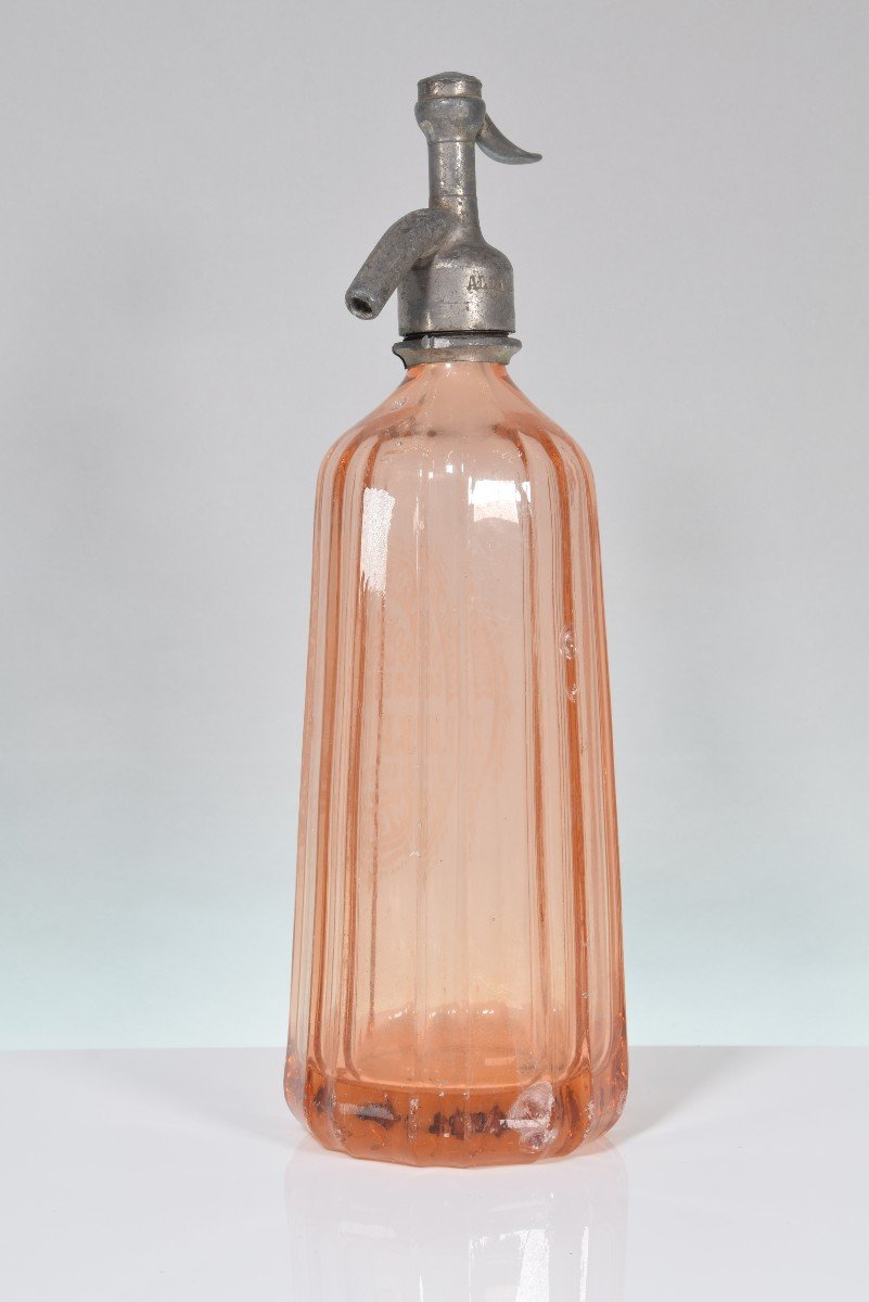 Siphon. Glass And Metal. Circa 1920. Maison Poët Founded In 1860... -photo-2