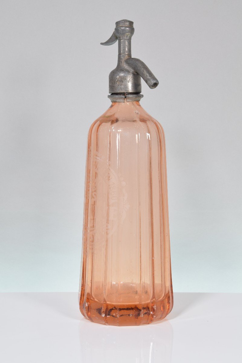 Siphon. Glass And Metal. Circa 1920. Maison Poët Founded In 1860... -photo-4
