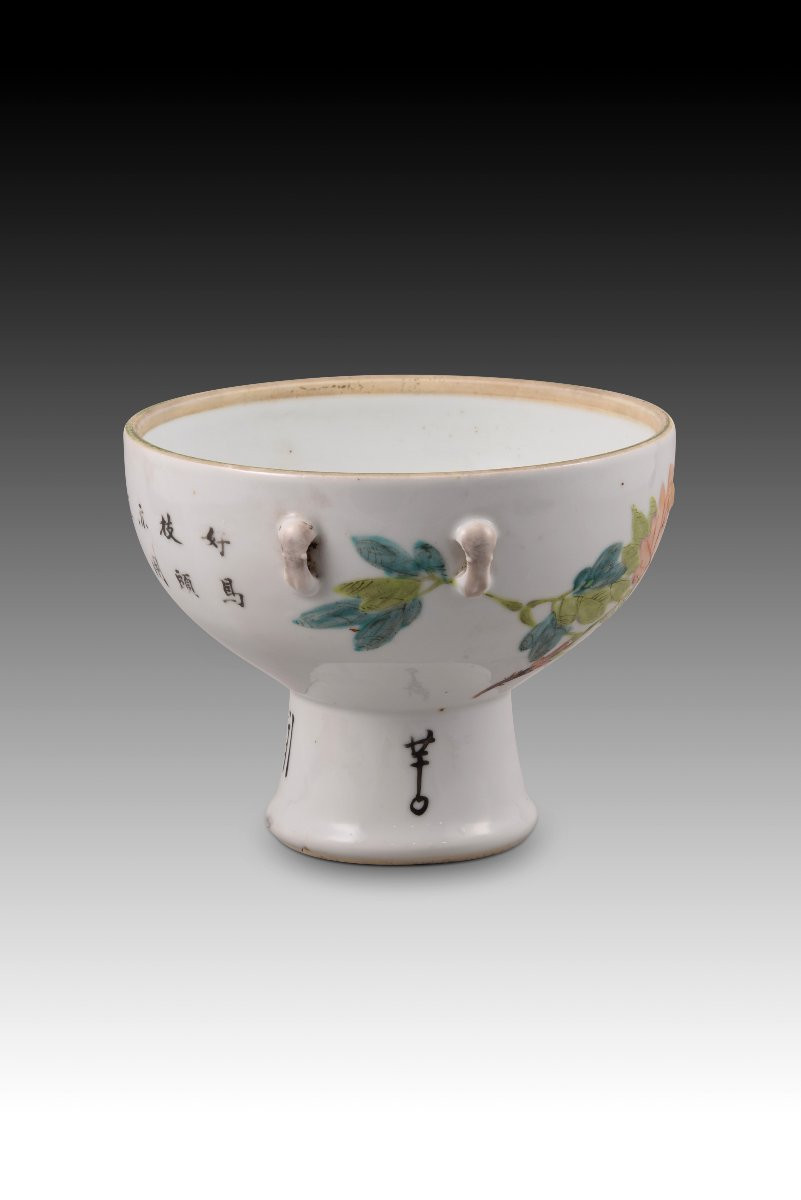  Haisen. Painted Glazed Porcelain. Japan, Possibly Early To Mid-20th Century.-photo-4