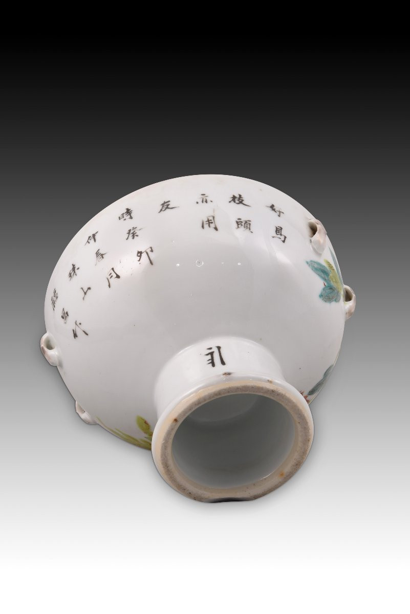  Haisen. Painted Glazed Porcelain. Japan, Possibly Early To Mid-20th Century.-photo-2