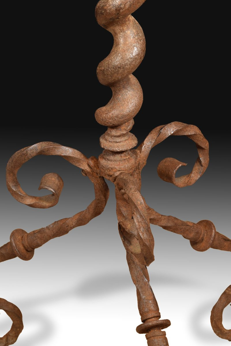 Lectern. Wrought Iron. 17th Century Baluster; Remainder 20th Century.  -photo-2
