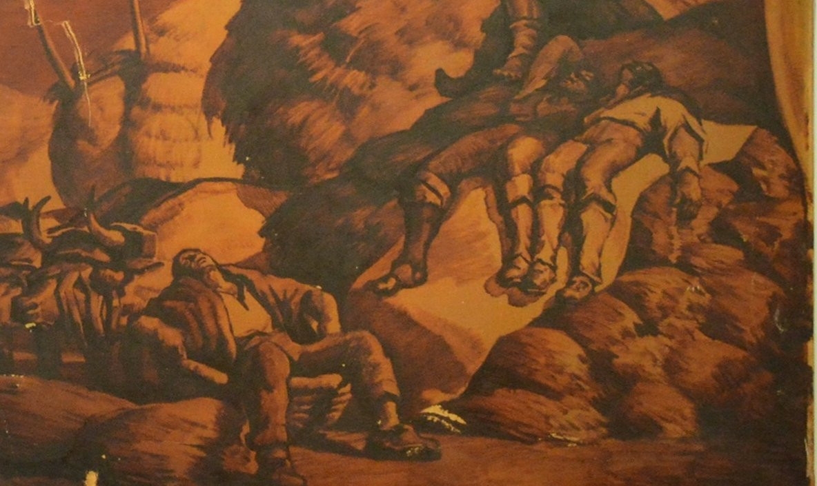 “rural Scene, Peñafiel”. Oil On Canvas. José María “castilviejo”-photo-4