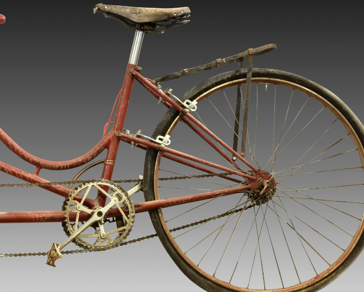 Myquel Tandem Bicycle. Madrid, Spain, Mid-20th Century. -photo-1