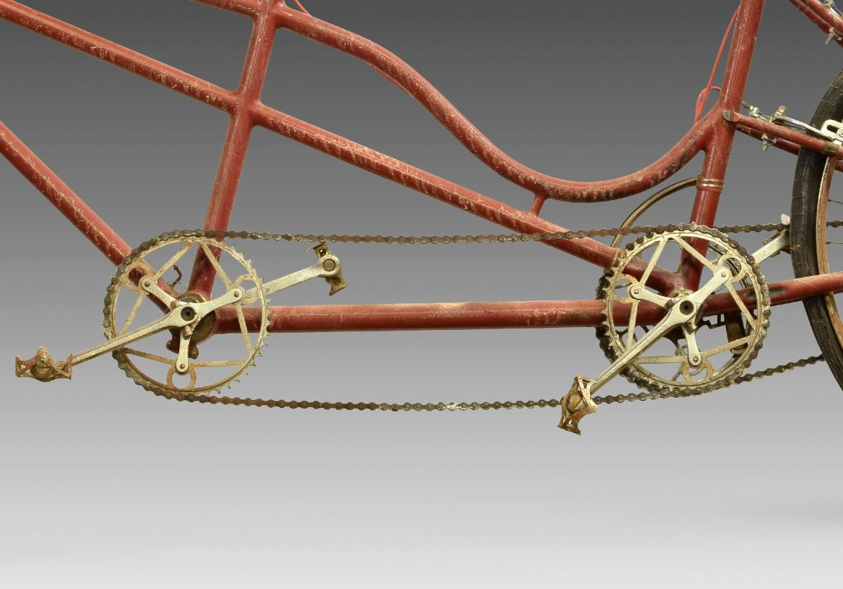 Myquel Tandem Bicycle. Madrid, Spain, Mid-20th Century. -photo-2